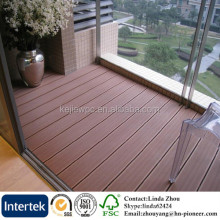 WPC Decking WPC Composite Wood Decking Cheapest Price Wood Solid Type Outdoor Engineered Flooring Hidden Fastener System CN;ZHE